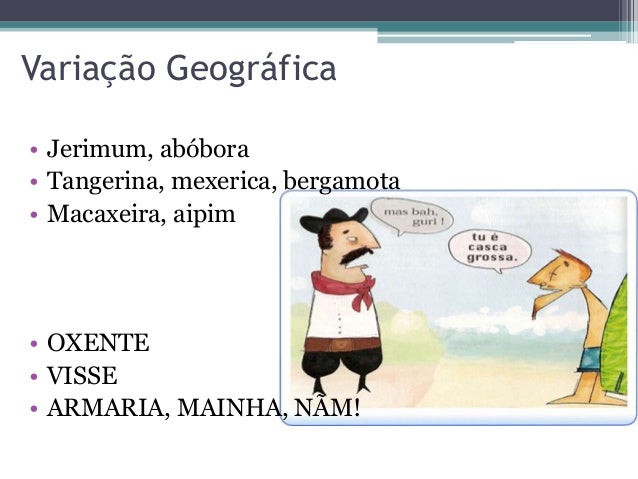 Apresentação da língua portuguesa.