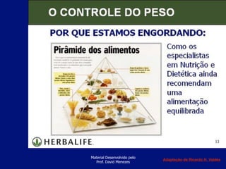 Material Desenvolvido pelo
Prof. David Menezes
Adaptação de Ricardo H. Valdés
 