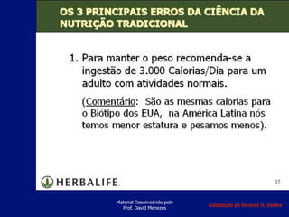 Material Desenvolvido pelo
Prof. David Menezes
Adaptação de Ricardo H. Valdés
 