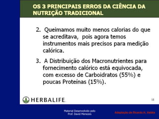 Material Desenvolvido pelo
Prof. David Menezes
Adaptação de Ricardo H. Valdés
 