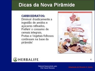 Material Desenvolvido pelo
Prof. David Menezes
Adaptação de Ricardo H. Valdés
 