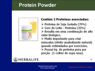 Material Desenvolvido pelo
Prof. David Menezes
Adaptação de Ricardo H. Valdés
 