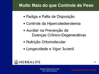 Material Desenvolvido pelo
Prof. David Menezes
Adaptação de Ricardo H. Valdés
 