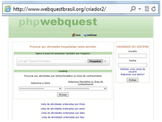 Oficina: Integrando recursos da Web 2.0