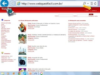 Oficina: Integrando recursos da Web 2.0