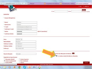 Oficina: Integrando recursos da Web 2.0