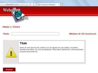 Oficina: Integrando recursos da Web 2.0