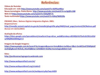 Oficina: Integrando recursos da Web 2.0