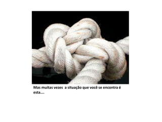 Mas muitas vezes a situação que você se encontra é
esta….
 