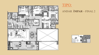 FORÇA 
Elaboração: IM Gafisa 
TIPO: ANDAR ÍMPAR – FINAL 2  