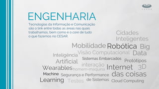 CESAR - Apresentação de Negócios | PDF