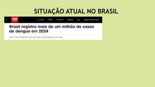 SITUAÇÃO ATUAL NO BRASIL
 