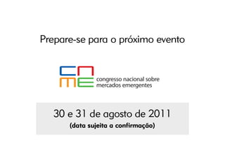 Apresentação Denise de Pasqual - Tendências Consultoria Econômica