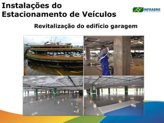 Revitalização do edifício garagem
Instalações do
Estacionamento de Veículos
 