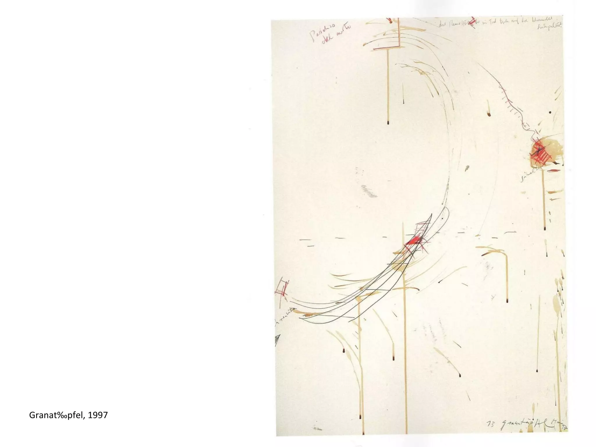 Granatäpfel, 1997 
