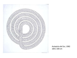 Autopista del Sur, 1982 100 x 100 cm 