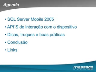  Plataforma Windows Mobile