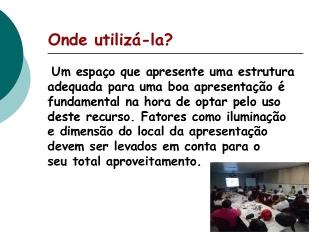 Apresentacao de slides