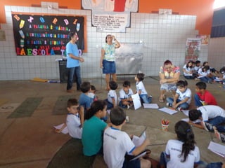 Apresentação de slides acolhida especial