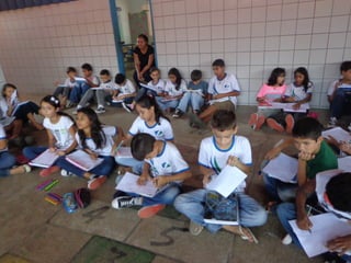 Apresentação de slides acolhida especial