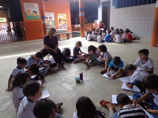 Apresentação de slides acolhida especial