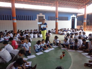 Apresentação de slides acolhida especial