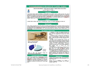 9/10/13	
  8:02	
  PM	
   39	
  Apresentação	
  de	
  trabalhos	
  cien3ﬁcos	
  
 