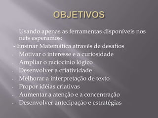 4 Aula UCAOBJETIVO: Utilizar a ferramenta “Desenho”- SQUEAK ETOYSDESENVOLVIMENTO DA APRENDIZAGEM:1- Ligar o computador;2- Verificar se o display switcher está selecionado na 1 janela;3- Fechar no ( X );4- Clicar na barra inferior esquerda (Metasys);5- Clicar em pesquisar e digitar: SQUEAK;6- Clicar em cima da palavra squeak que irá aparecer;7- Clicar sobre o NAVEGADOR no menu inferior. Surgirá uma barra de opções ;8- Clicar sobre NOVO  e irá aparecer um retângulo indicando novo no canto esquerdo superior;9- Clicar nele;10- Clicar novamente em NAVEGADOR;11- Clicar sobre o desenho de um pincel na barra de opções;12- Surgirá uma caixa de ferramentas para ilustrações;13- É só começar a diversão.14- Depois de desenhar, fechar no ( X );15- Clicar no botão vermelho na barra inferior e clicar em desligar o computador.