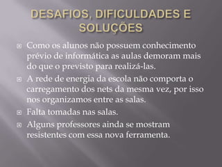 6 Aula UCAOBJETIVO: Utilizar a ferramenta “Desenho”- TUX PAINTDESENVOLVIMENTO DA APRENDIZAGEM:1- Ligar o computador;2- Verificar se o display switcher está selecionado na 1 janela;3- Fechar no ( x );4- Clicar na barra inferior esquerda (Metasys);6- Clicar em pesquisar e digitar: TUX PAINT;7- Clicar em cima da palavra Tuxpaint que irá aparecer ;8- Explorar todo conteúdo com as crianças;9- Fazer um desenho e salvar;10- Depois de desenhar, fechar no ( X );11- Clicar no botão vermelho na barra inferior e clicar em desligar o computador.