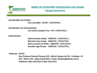 Reunião 26/06/2012 - Slides Sibratec