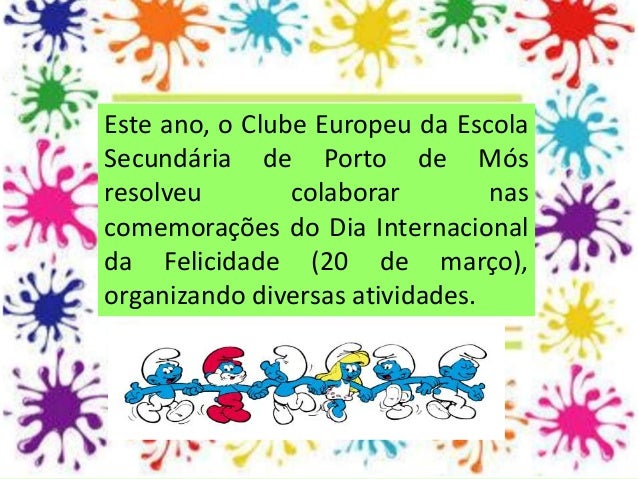 Apresentação dia da felicidade