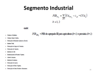 Segmento Industrial
18
 