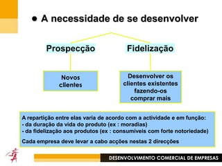 As PME tratam a acção comercial de forma improvisada ou oportunista e muitas vezes sem uma estratégia