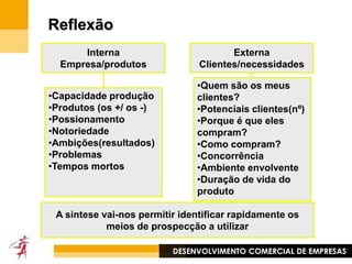 A NOSSA MISSÃO :Estructurar e acelerar o desenvolvimento comercial das PMEDESENVOLVIMENTO COMERCIAL DE EMPRESAS