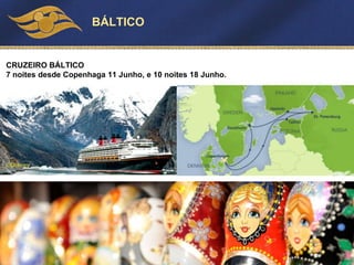 CRUZEIRO BÁLTICO
7 noites desde Copenhaga 11 Junho, e 10 noites 18 Junho.
©Disney
BÁLTICO
 