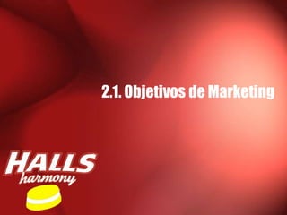 2.1. Objetivos de Marketing
 