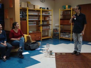 Apresentação do chico dos bonecos na emeb arlindo