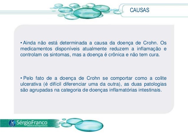 Apresentação doença de crohn