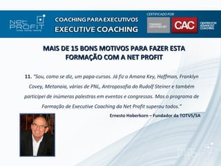 Apresentação do executive coaching   net profit para-psite ok