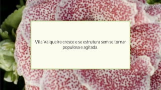 Vila Valqueire cresce e se estrutura sem se tornar
populosa e agitada.
 