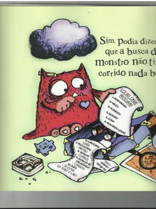 Apresentação do livro um monstro