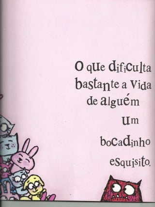 Apresentação do livro um monstro
