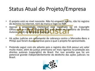 Estrutura de custos e parceria
             com investidores
• O aporte será utilizado para o site basicamente, a
  produção dos manuais mimbdstar, apresentação
  a grandes empresas cliente, serviços legais caso a
  propriedade seja violada (cópias feitas sem
  licença), abertura da empresa, registro da
  marca, dos domínios na internet.
• O fundador irá desejar receber 1/3 (um terço) de
  todo     lucro   gerado     pela     ©Mimbdstar:
  Licenças, produções dos ©Mimbdstares, ações
  na justiça. 2/3 podem ficar com os investidores
  parceiros.
 