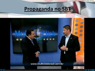 Propaganda no SBT
 