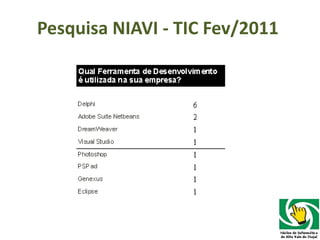 Pesquisa NIAVI - TIC Fev/2011 