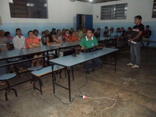 Apresentação do plano de ação para diretor e