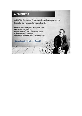 Apresentação do plano de investimento