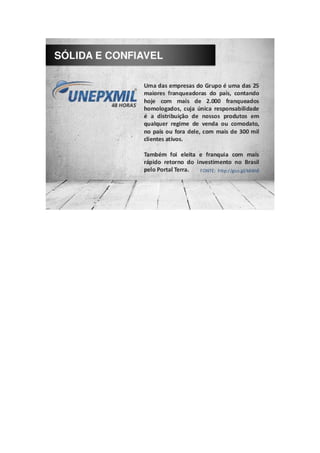 Apresentação do plano de investimento