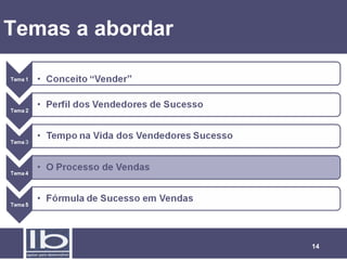 Temas a abordar




                  14
 