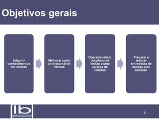 Objetivos gerais




                   3
 